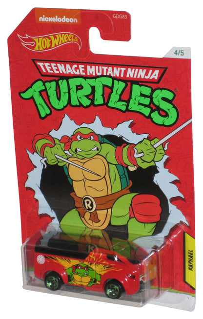 Teenage Mutant Ninja Turtles Raphael The Vanster (2020) Hot Wheels TMNT Red Car 4/5