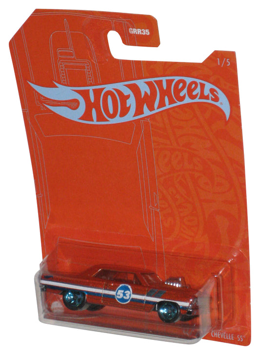Hot Wheels Orange & Blue (2020) '64 Chevy Chevelle SS Toy Car 1/5