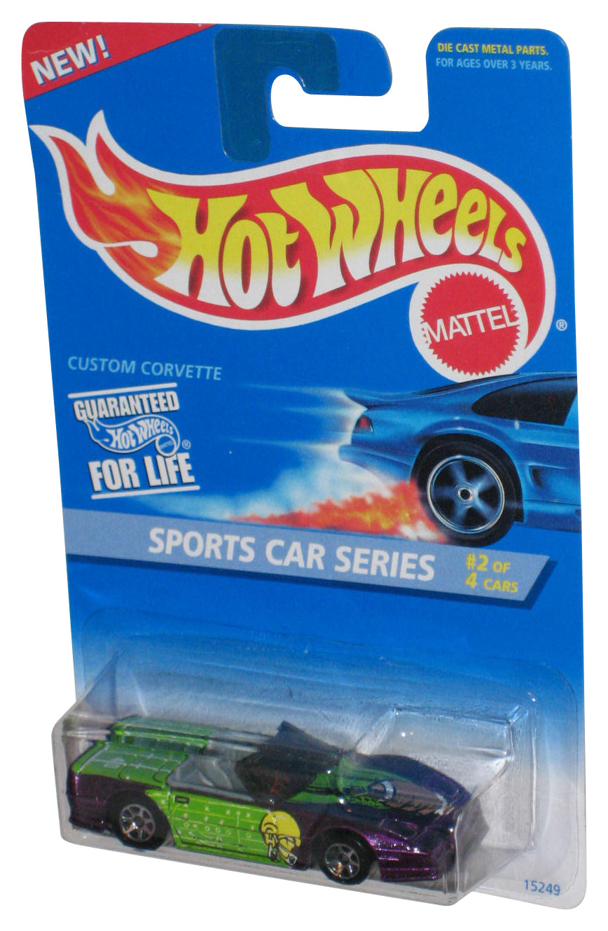 Hot Wheels Sports Car Series 2/4 (1995) Purple Custom Corvette #405
