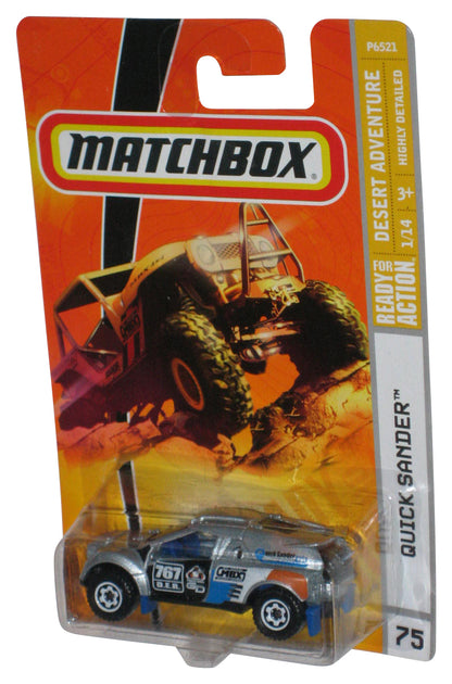 Matchbox Desert Adventure 1/14 (2008) Silver Quick Sander Toy Car #75