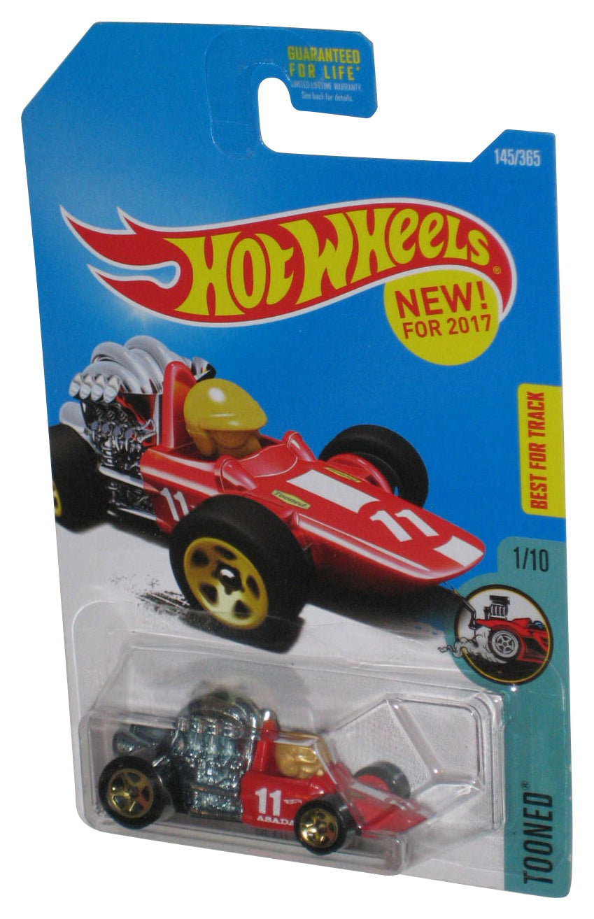 Hot Wheels Tooned 1/10 (2017) Red Head Starter Toy Car 145/365