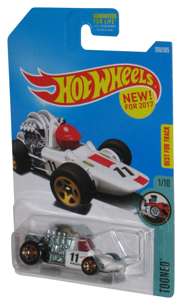 Hot Wheels Tooned 1/10 (2017) White Head Starter Toy Car 269/365