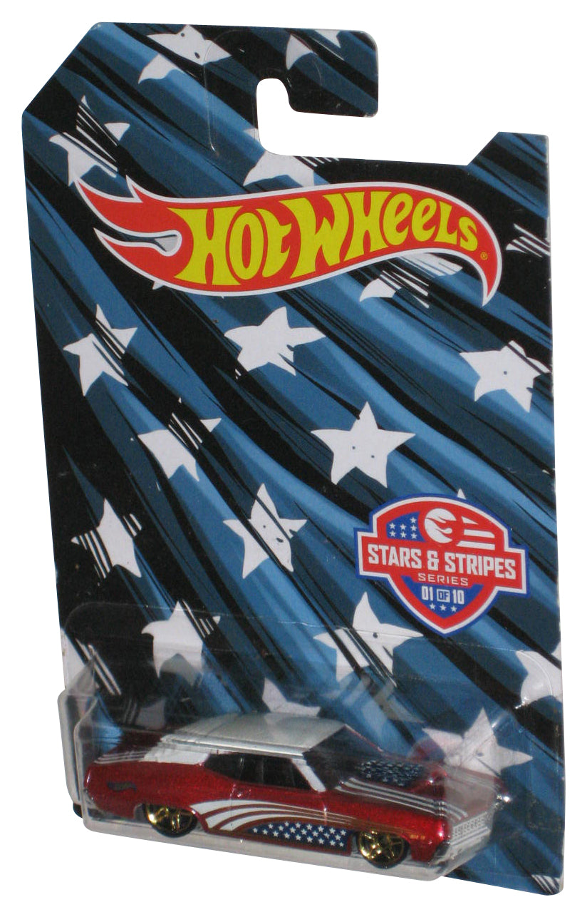 Hot Wheels Stars & Stripes (2015) Mattel Red '70 Ford Torino Toy Car 1/10