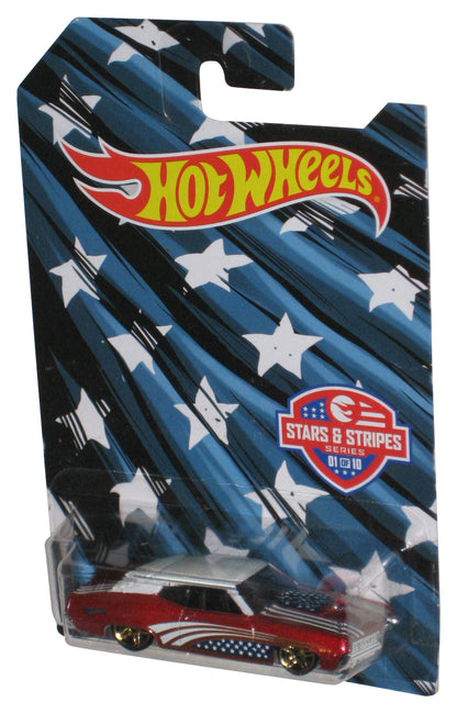 Hot Wheels Stars & Stripes (2015) Mattel Red '70 Ford Torino Toy Car 1/10