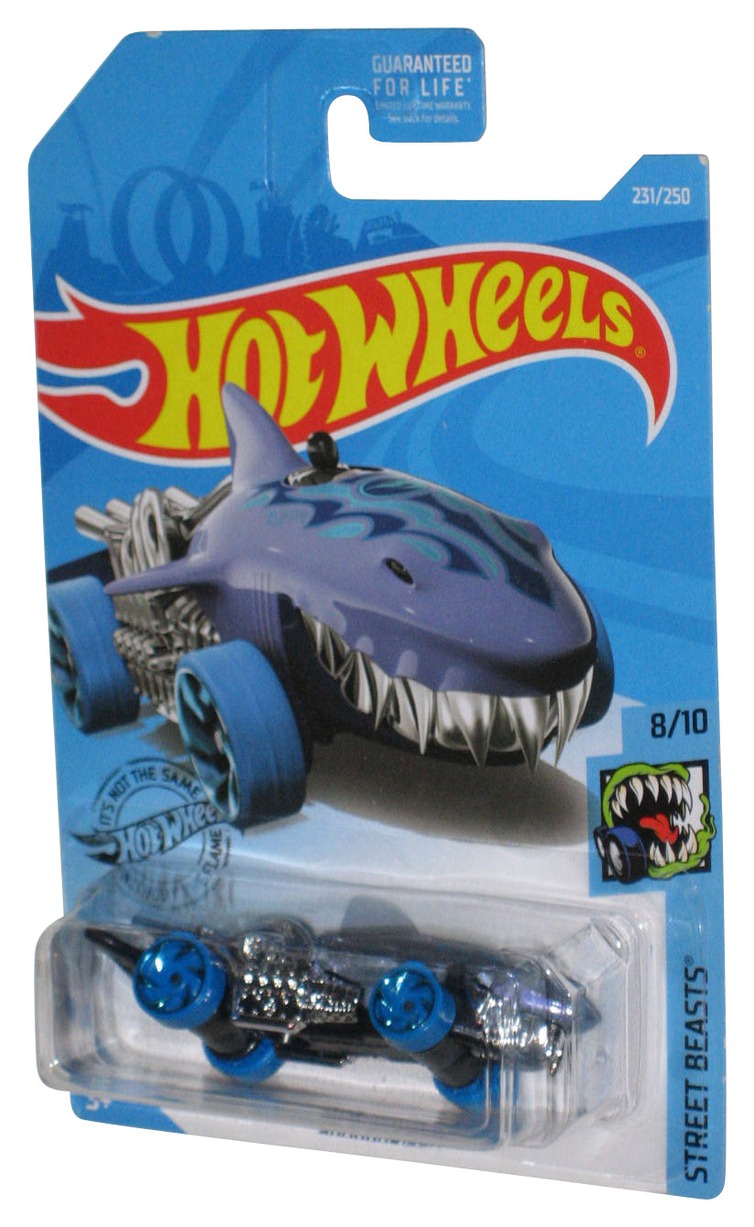 Hot Wheels Street Beasts 8/10 (2017) Purple Sharkruiser Toy Car 231/250