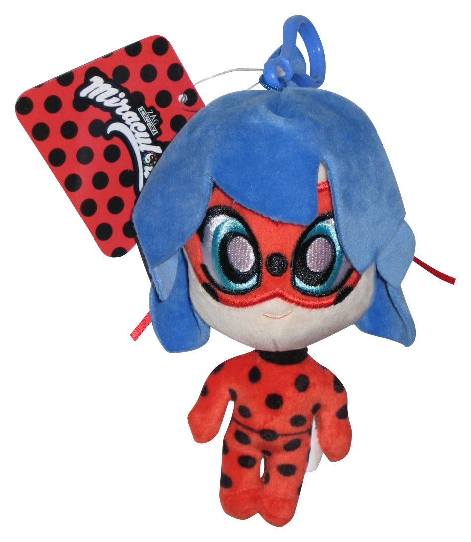Miraculous Ladybug (2021) Zag Heroez Plush w/ Keychain Clip