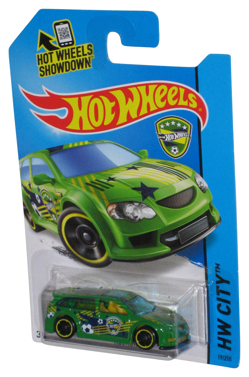 Hot Wheels HW City (2013) Green Audacious Toy Car 19/250