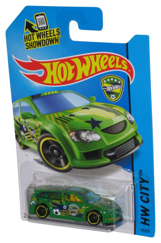 Hot Wheels HW City (2013) Green Audacious Toy Car 19/250