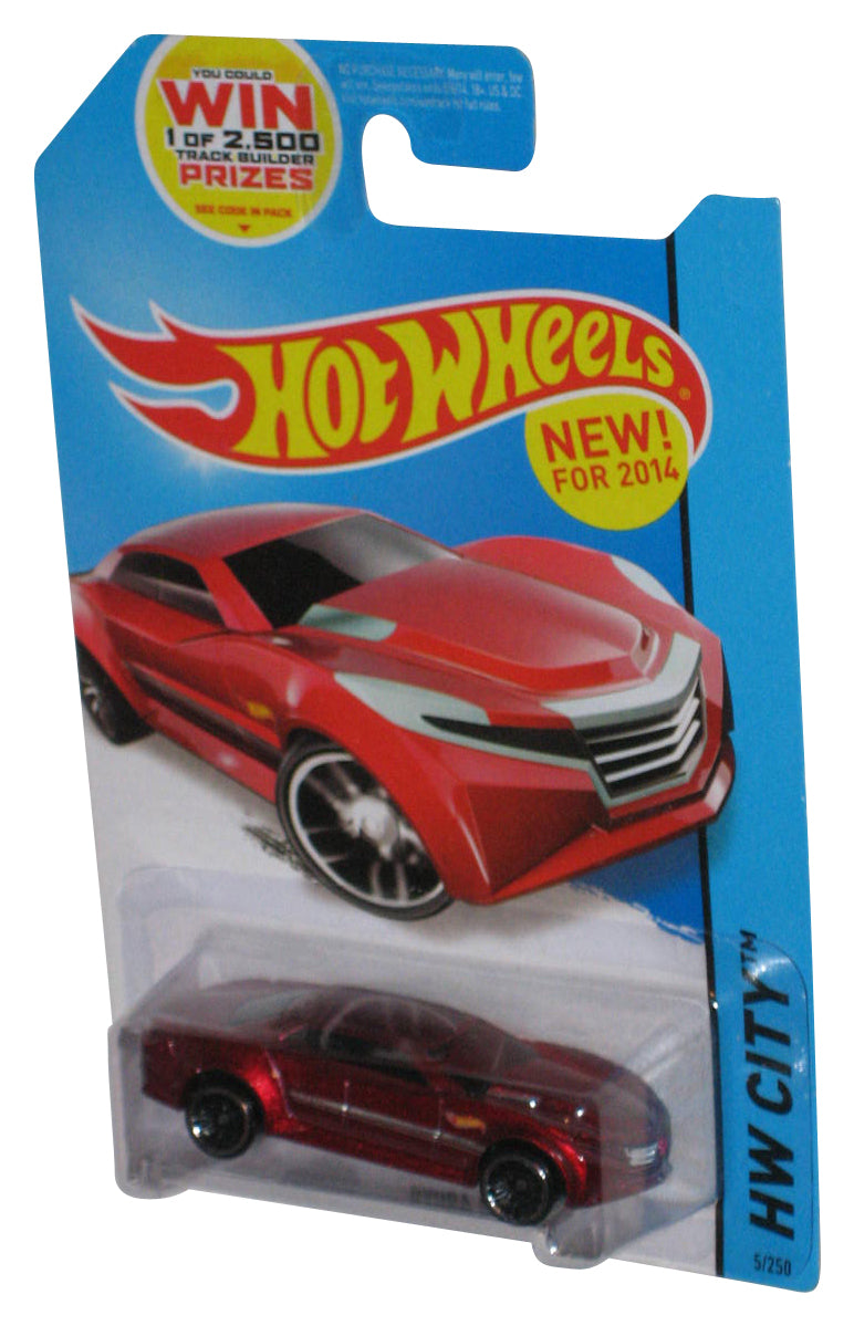 Hot Wheels HW City (2014) Red Ryura LX Toy Car 5/250
