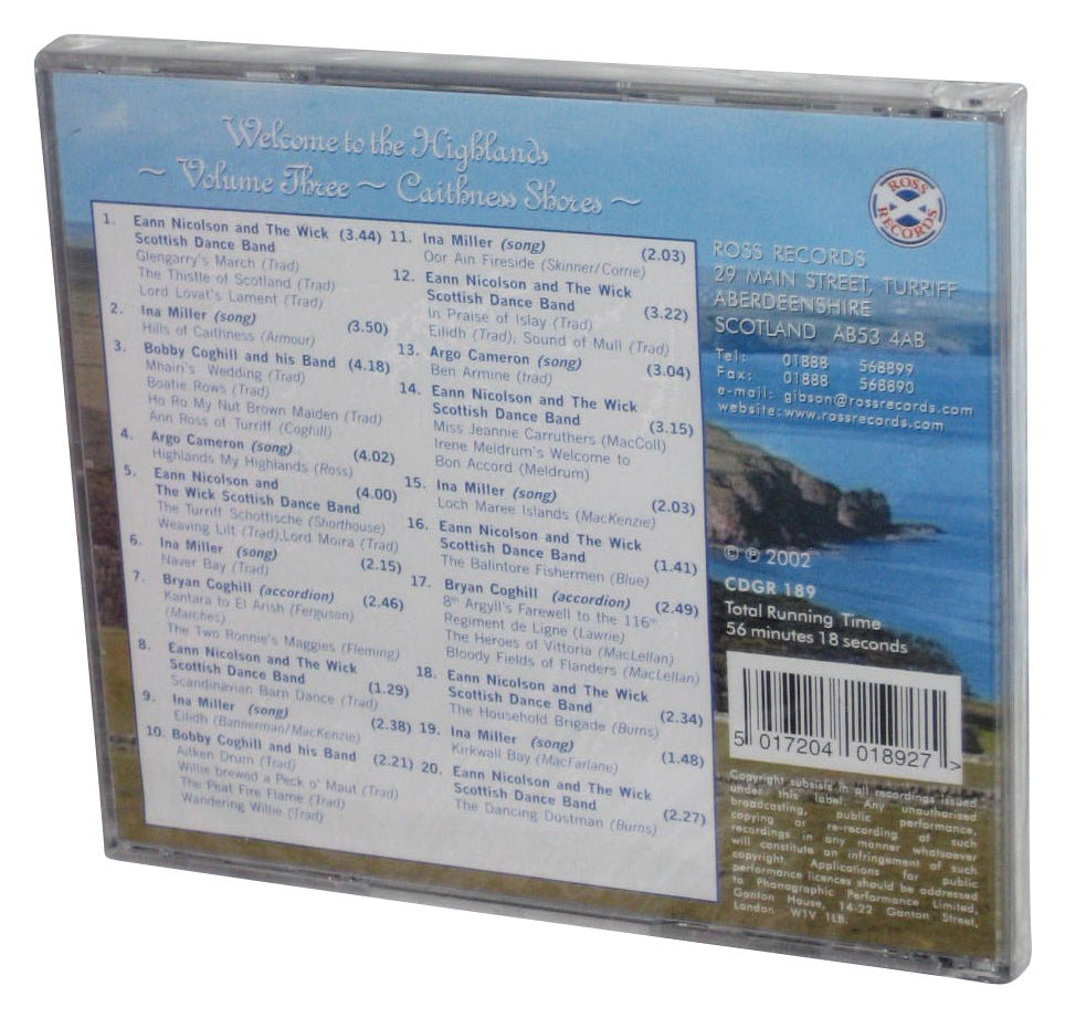 Welcome To The Highlands Vol. 3 Caithness Shores (2002) Audio Music CD