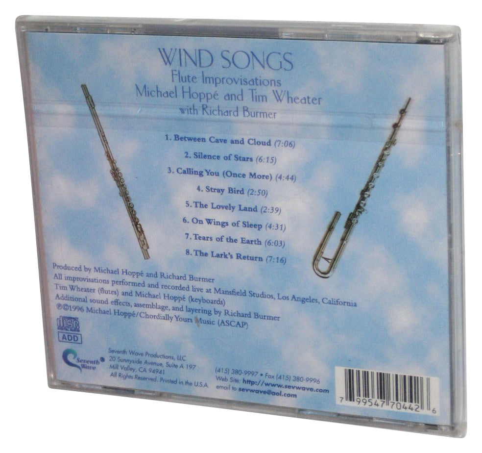 Wind Songs Michael Hoppe Tim Wheater (1996) Audio Music CD
