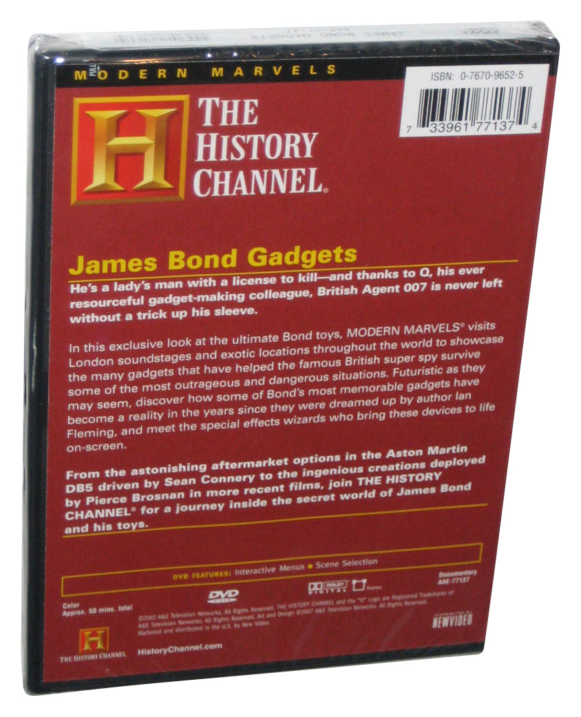 History Channel Modern Marvels James Bond Gadgets DVD