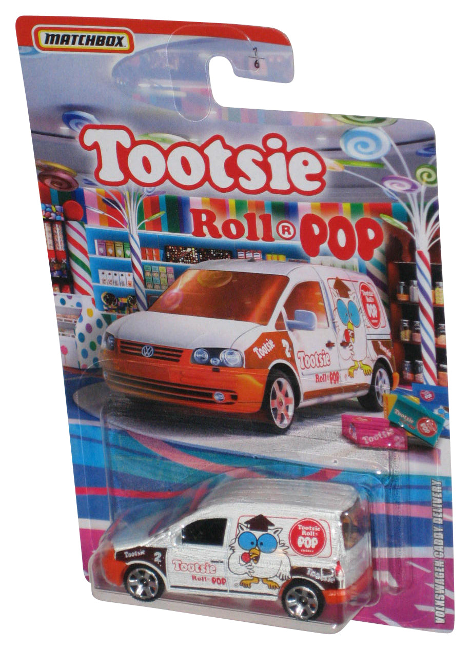 Matchbox Tootsie Roll (2019) Pop Volkswagen Caddy Delivery Toy Car