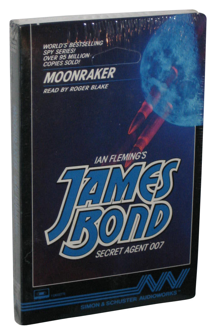 James Bond Moonraker (1987) Audio Cassette Tape Box Set
