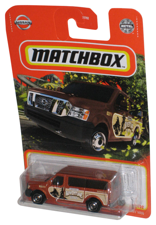 Matchbox Adventure Tours (2021) Nissan NV Van Metal Toy 1/102