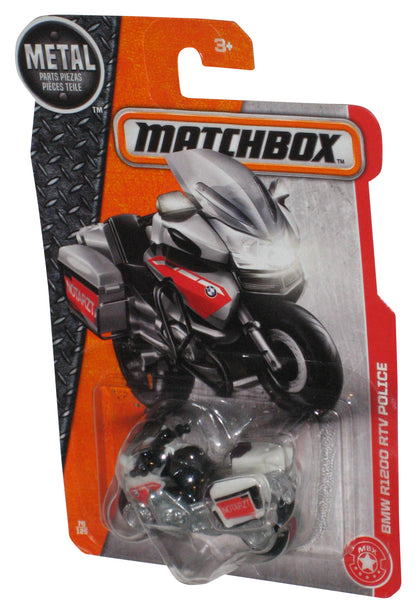 Matchbox BMW R1200 RTV Police (2016) Metal White Toy Bike 78/125