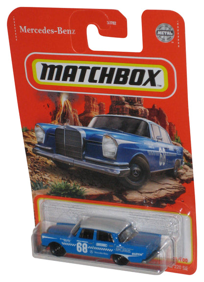 Matchbox Blue '62 Mercedes-Benz 220 SE (2021) Blue Metal Die-Cast Toy Car 43/100