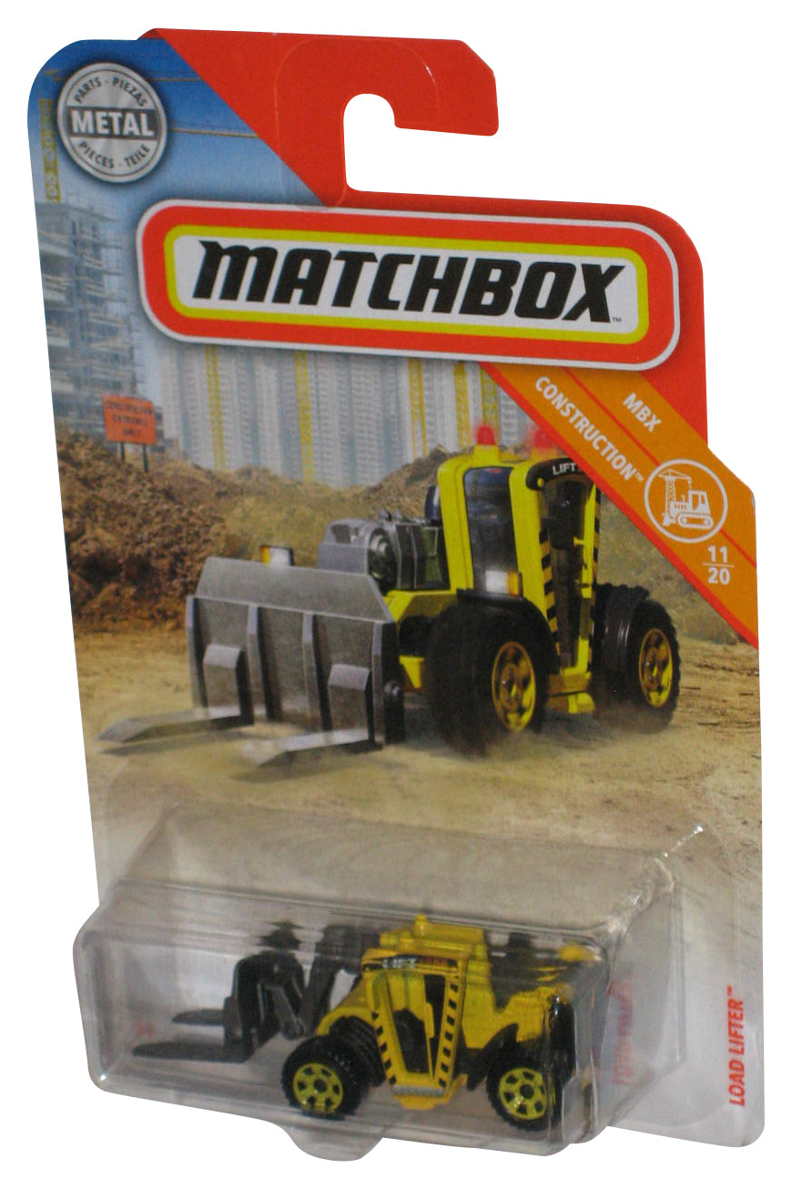 Matchbox MBX Construction 11/20 (2018) Yellow Load Lifter Metal Toy 47/125