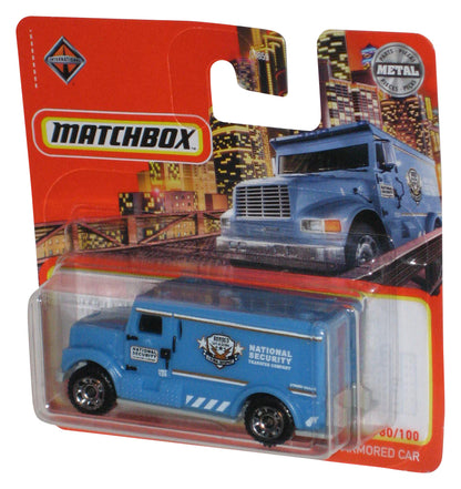 Matchbox Express Delivery (2020) Blue Die-Cast Metal Toy Truck 89/100 - (Short Card)