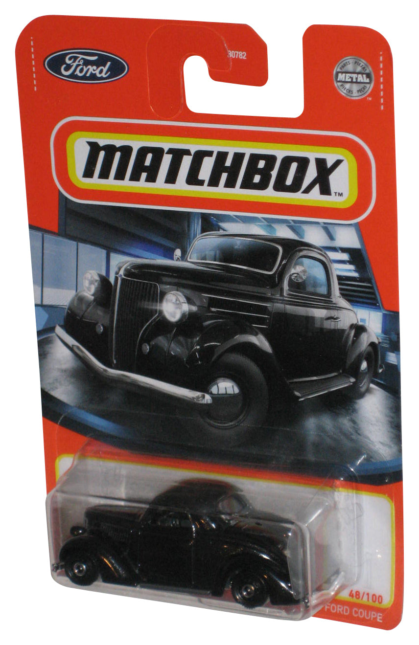 Matchbox Black 1936 Ford Coupe (2021) Metal Die-Cast Car Toy 48/100
