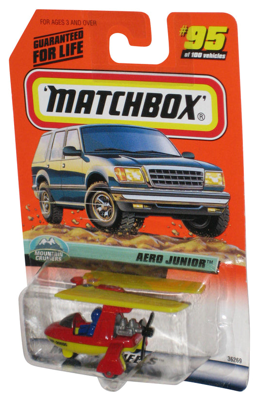 Matchbox Mountain Cruisers (1998) Red & Yellow Aero Junior Toy #95/100