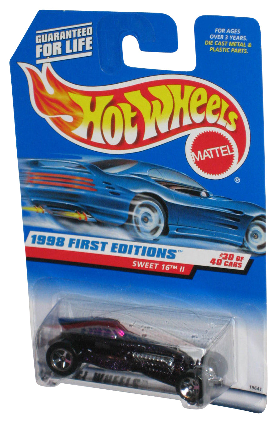 Hot Wheels 1998 First Editions Sweet 16 II Purple Toy Car 30/40