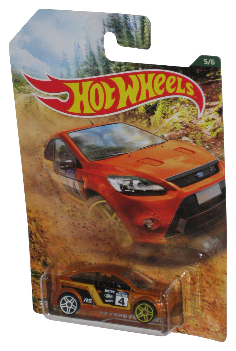 Hot Wheels Bronze '09 Ford Focus RS (2018) Mattel Toy Car 5/6