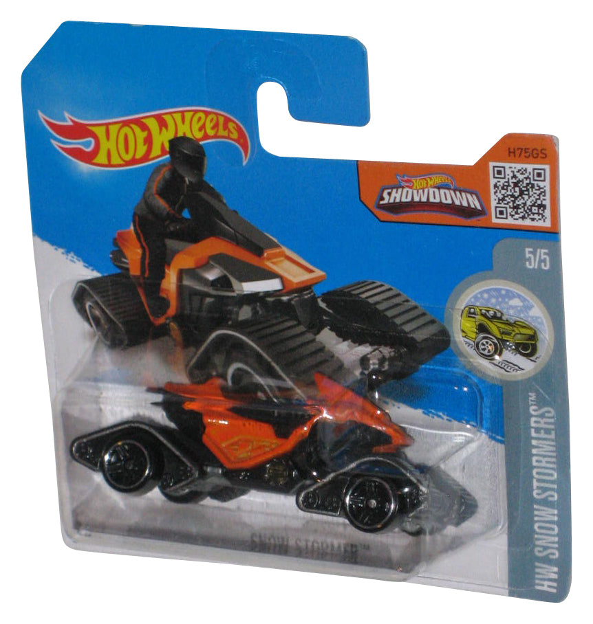 Hot Wheels HW Snow Stormers 5/5 (2015) Orange Toy Vehicle 160/250 - (Short Card)