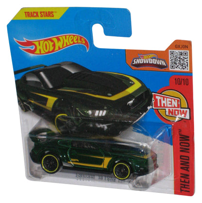 Hot Wheels Then And Now 10/10 (2015) Green Custom '15 Ford Mustang Car 110/250 - (Short Card)