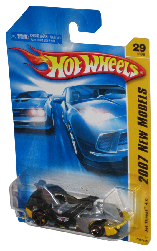 Hot Wheels 2007 New Models Jet Threat r4.0 Yellow Toy Car 29/180