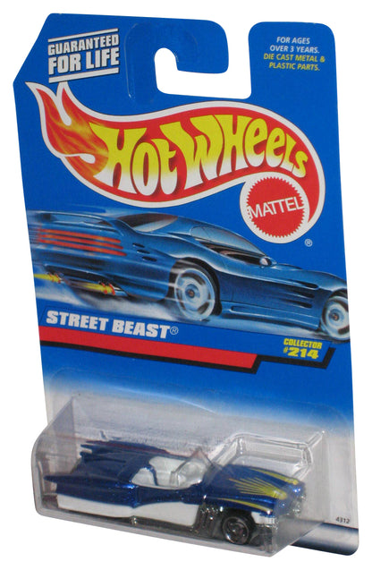 Hot Wheels Street Beast (1997) Mattel Blue Toy Car #214