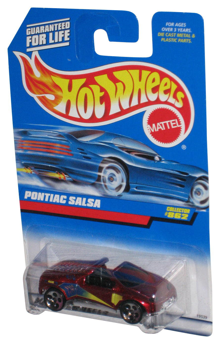 Hot Wheels Pontiac Salsa (1997) Mattel Die-Cast Red Toy Car #862