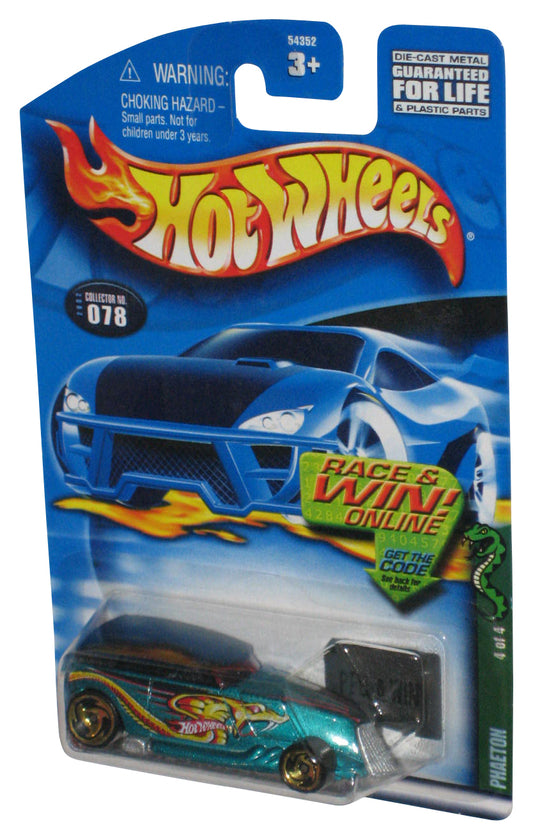 Hot Wheels Phaeton (2001) Mattel Green Die-Cast Toy Car #78