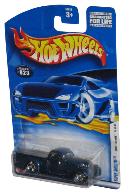 Hot Wheels First Editions 11/42 (2000) Super Smooth Blue Toy Truck #023