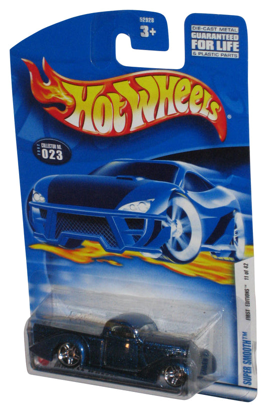 Hot Wheels First Editions 11/42 (2000) Super Smooth Blue Toy Truck #023