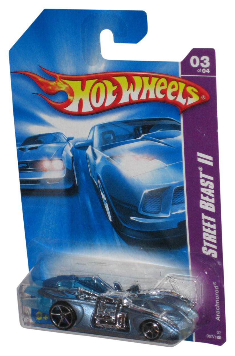 Hot Wheels Street Beast II (2006) Blue Arachnorod Toy Car 067/160