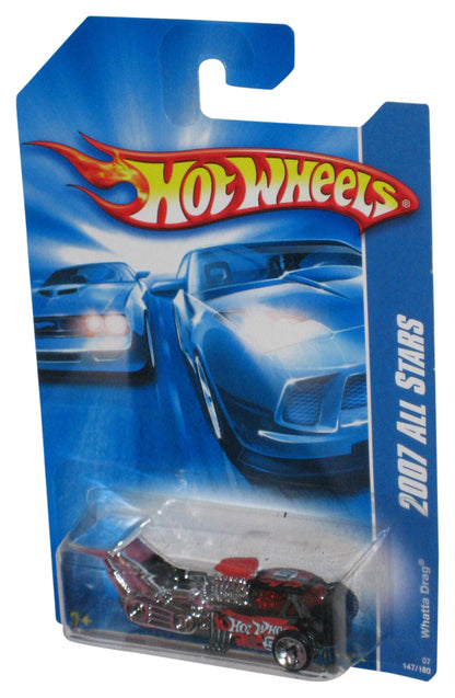Hot Wheels 2007 All Stars Silver & Red Whatta Drag Toy Car 147/180
