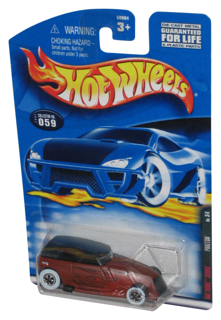 Hot Wheels Rat Rods Series (2001) Phaeton Red Die-Cast Toy Car #059