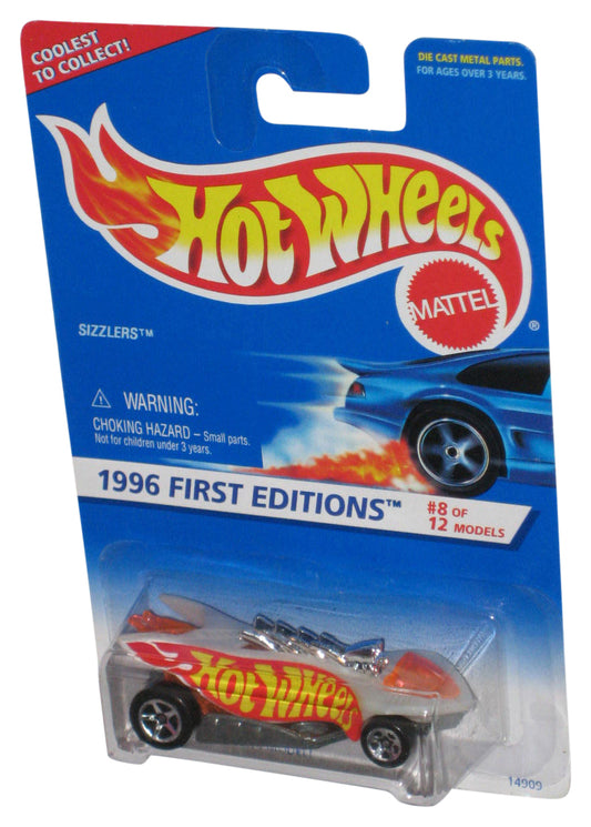 Hot Wheels 1996 First Editions 8/12 White Sizzlers Toy Car #369