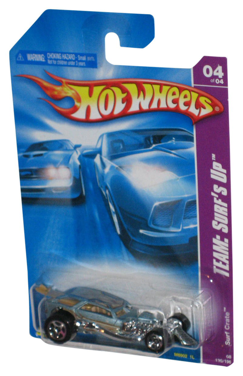 Hot Wheels Team Surf's Up (2007) Surf Crate Blue Toy Car 120/196