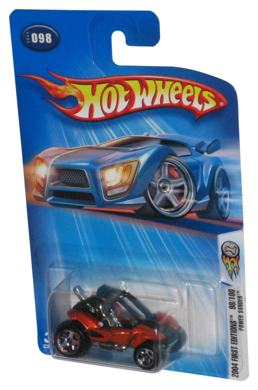 Hot Wheels 2004 First Editions Orange Power Sander Toy Car 98/100