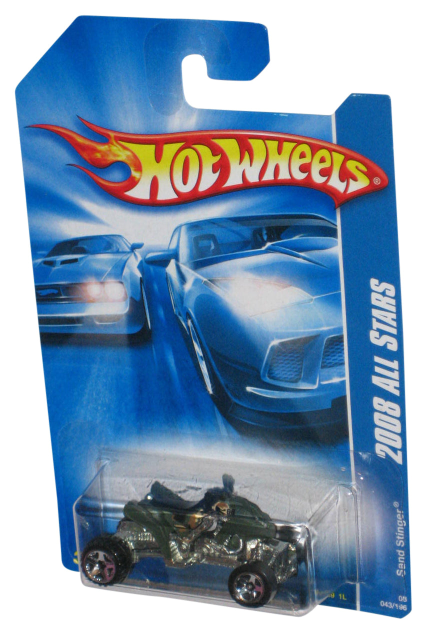 Hot Wheels 2008 All Stars Green Sand Stinger Mattel Die-Cast Toy Car 043/196