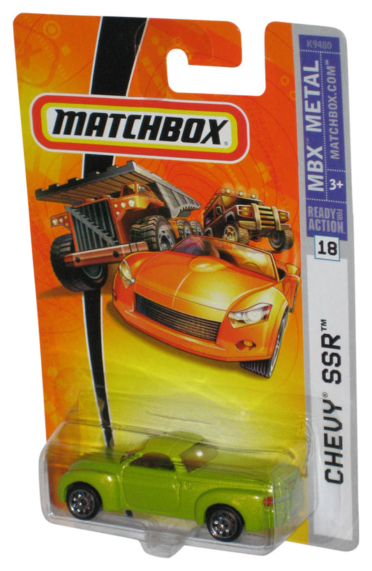 Matchbox MBX Metal (2007) Green Chevy SSR Die-Cast Toy Car #18