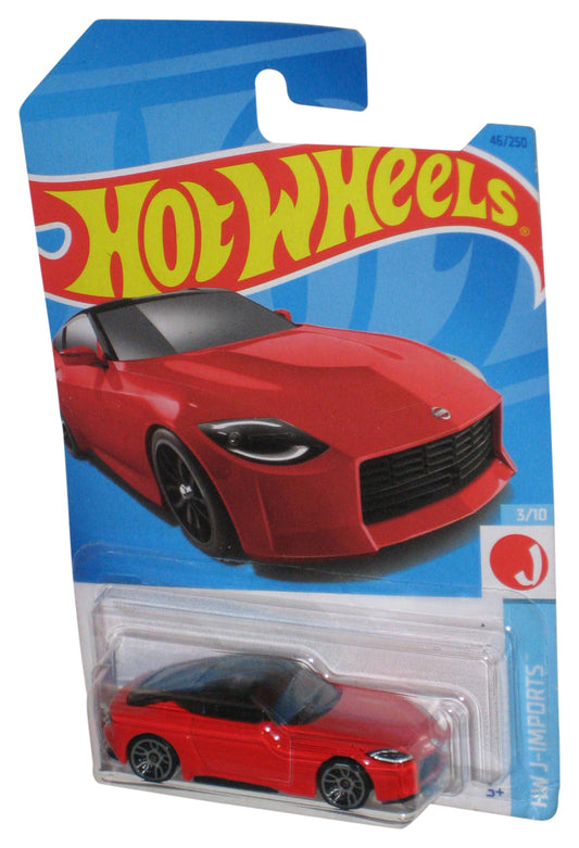Hot Wheels HW J-Imports 3/10 (2021) Red 2023 Nissan Z Toy Car 46/250