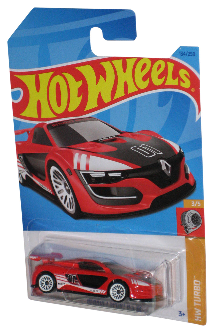 Hot Wheels HW Turbo 3/5 (2021) Red Renault Sport R.S. 01 Toy Car 134/250