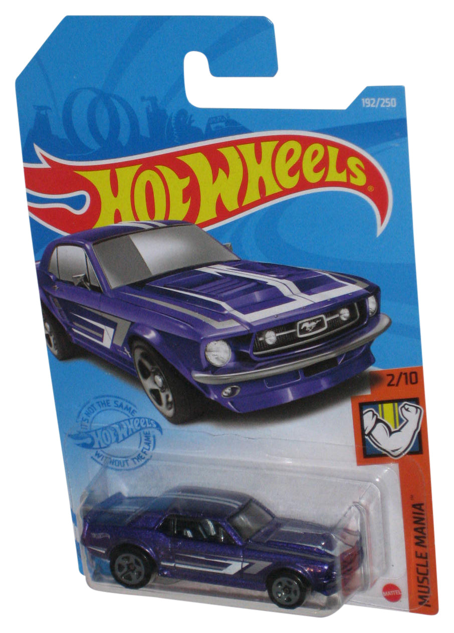 Hot Wheels Muscle Mania 2/10 (2020) Purple '67 Ford Mustang Coupe Toy Car 192/250