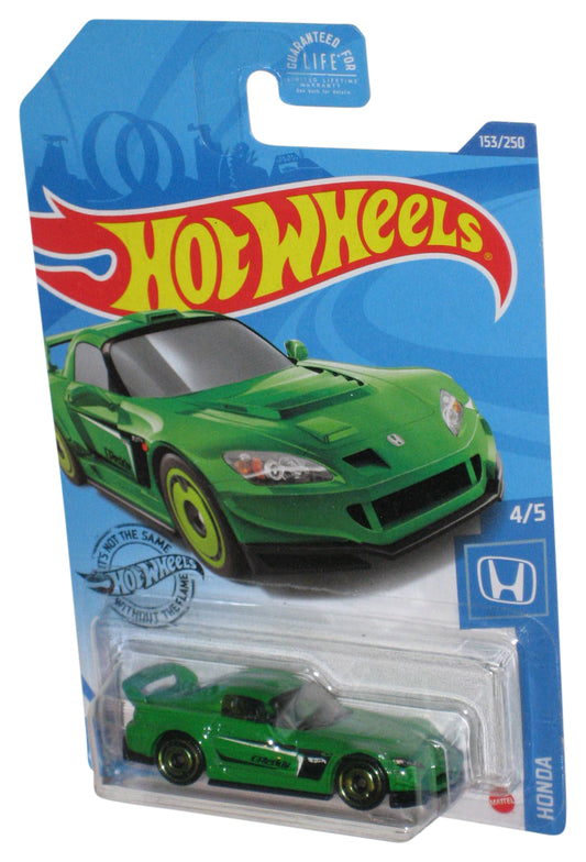 Hot Wheels Honda S2000 4/5 (2017) Green Die-Cast Toy Car 153/250