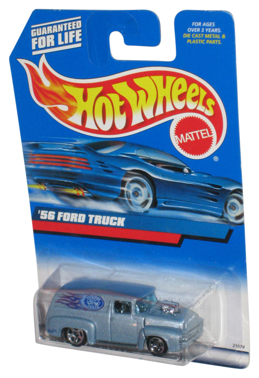 Hot Wheels 1999 First Editions 22/26 (1998) Mattel Light Blue '56 Ford Truck Toy #927
