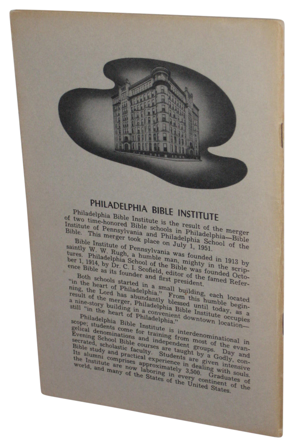 Scotfield Bible Study Leaflets Leaders Book Series B (1935) Paperback Book - (Dr. C I Scofield)