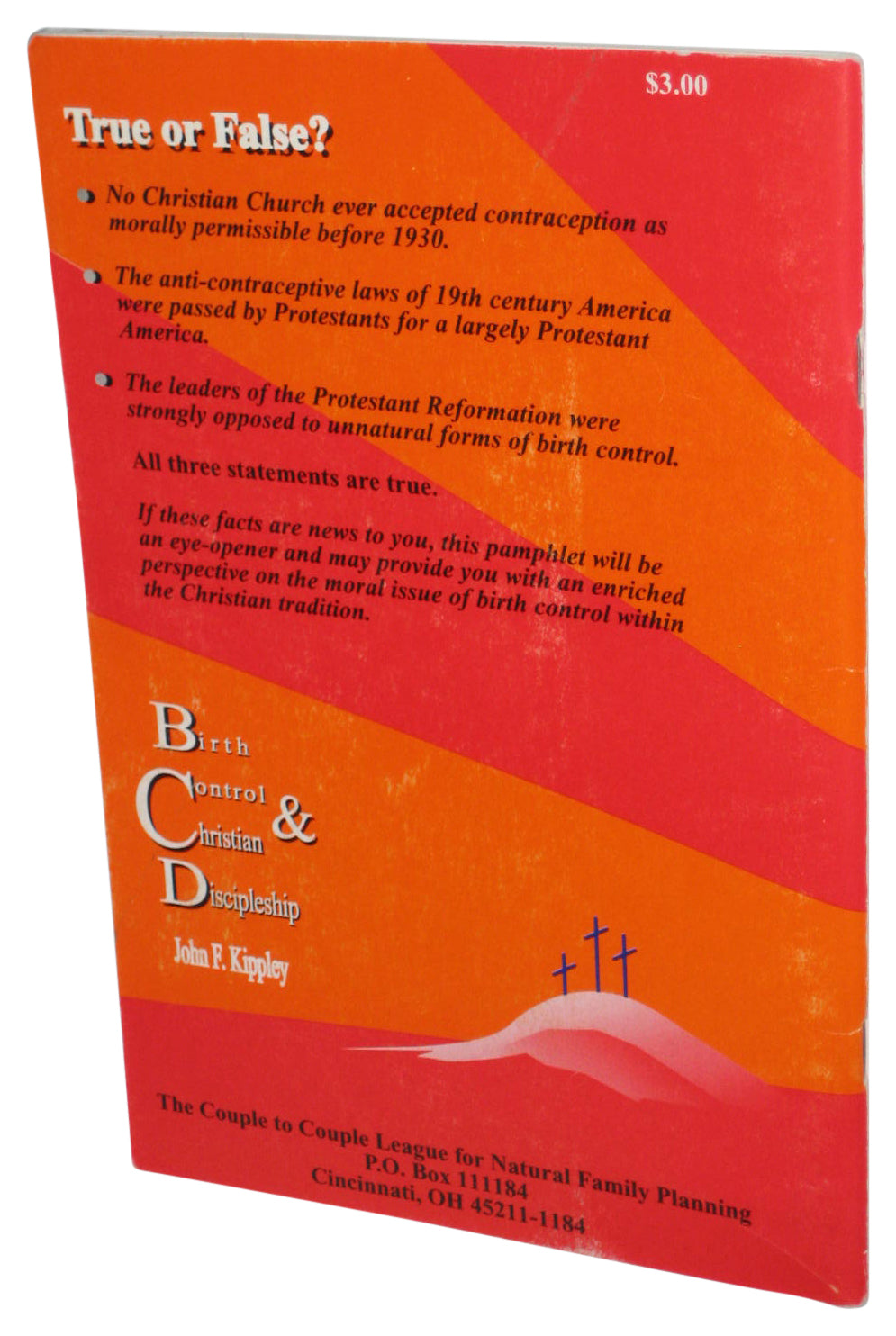 Birth Control & Christian Discipleship Second Edition Paperback Book